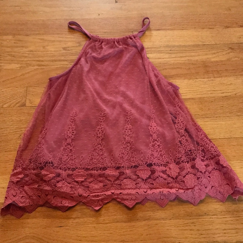 🌺NWOT Lace Tank